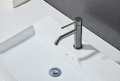 Servantbatteri Slim vinkel gunmetal